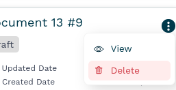 Delete contract option