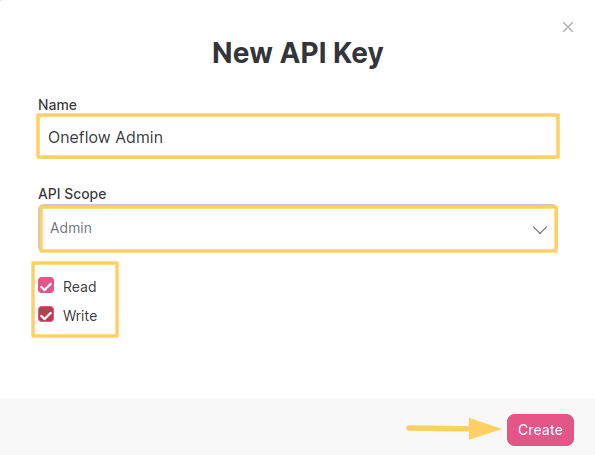 Save Teamtailor API key