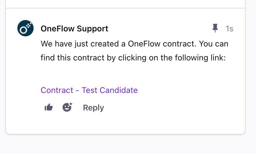 Move candidate to stage
