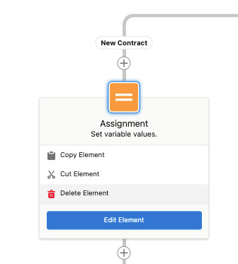 Assignment element in Salesforce Flow