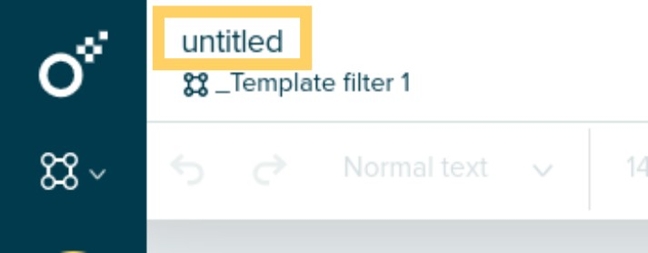 Renaming a template
