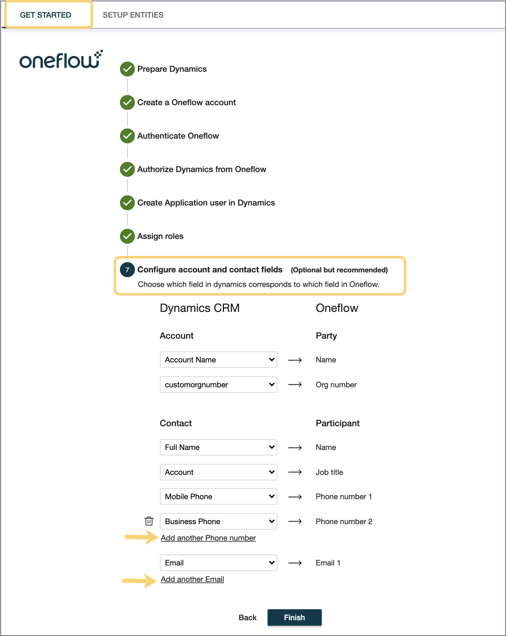 Add Additional Contact Fields